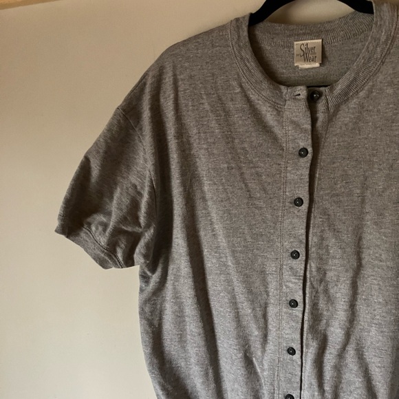 Vintage short sleeve sweatshirt sz M - Picture 2 of 12